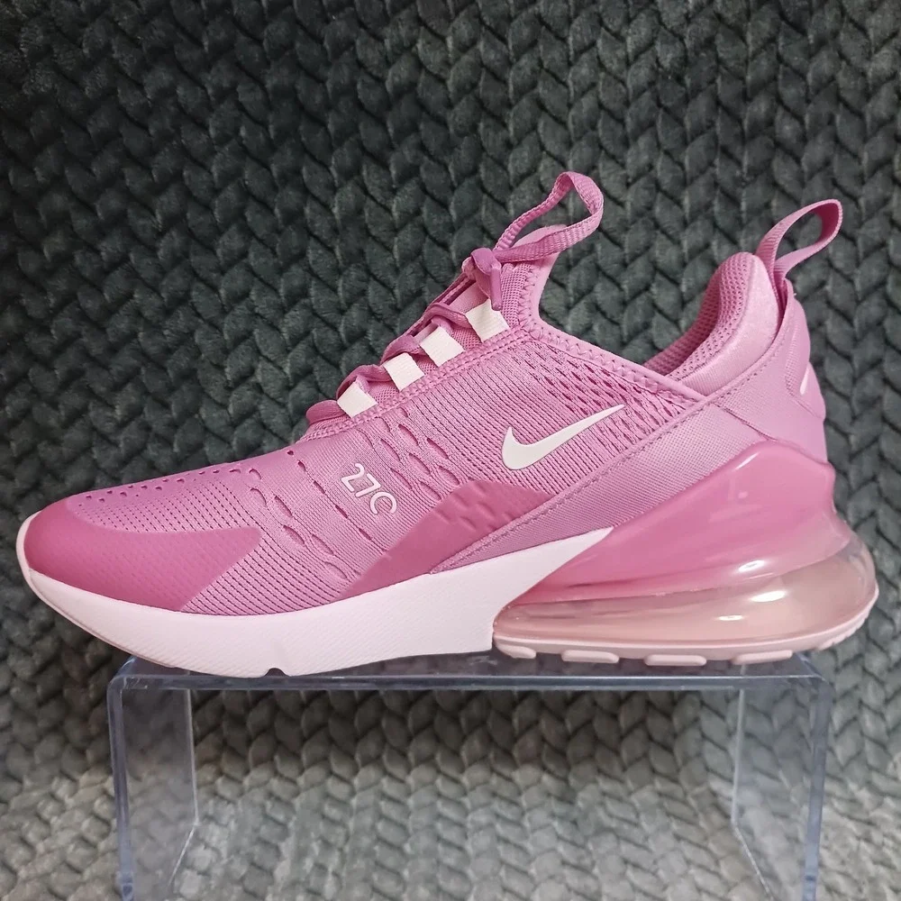 Nike Air Max 270 Magic Flamingo Pink Foam GS Sneakers Shoes Size 6Y Women's 7.5